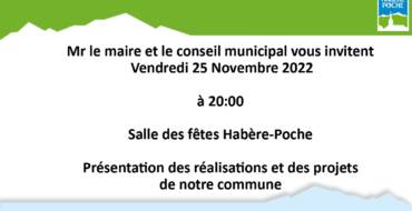Réunion publique 25/11/2022
