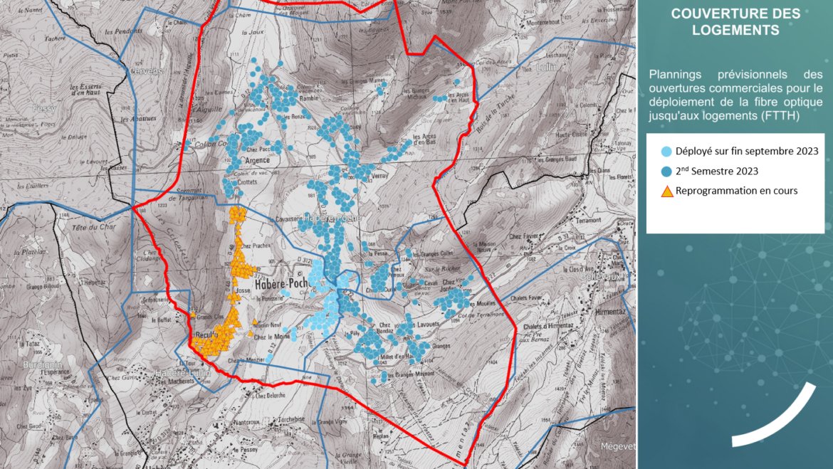 Le déploiement de la fibre sur notre commune, cela avance