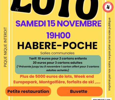 LOTO APE des Habères
