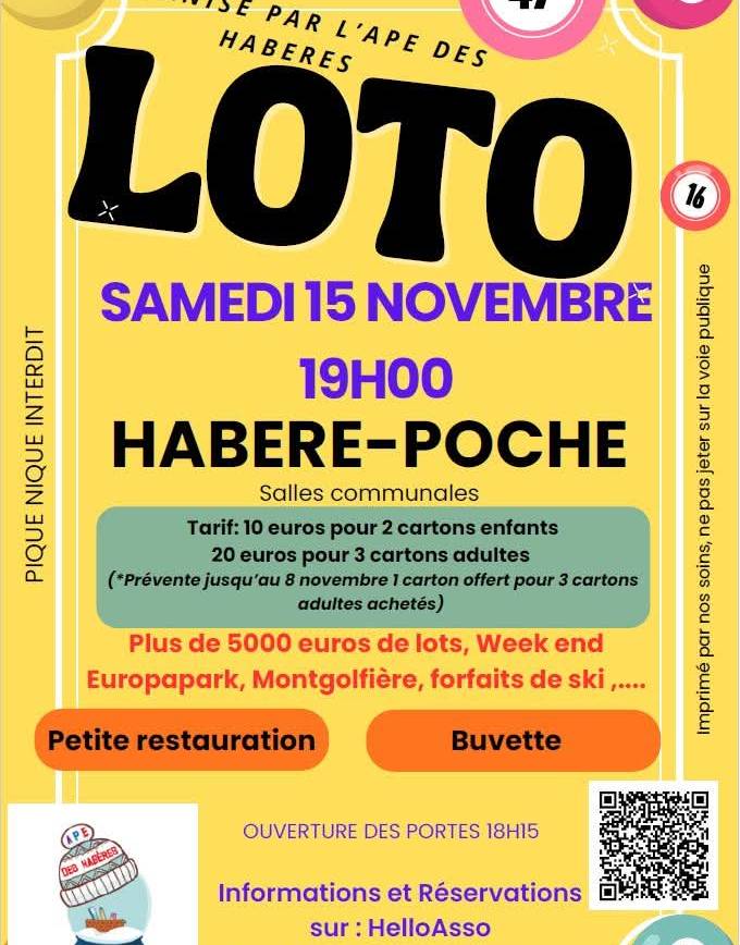 LOTO APE des Habères