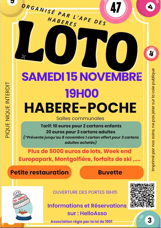 LOTO APE des Habères